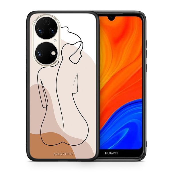 Smartfits Smartfits LineArt Woman - Huawei P50 θήκη