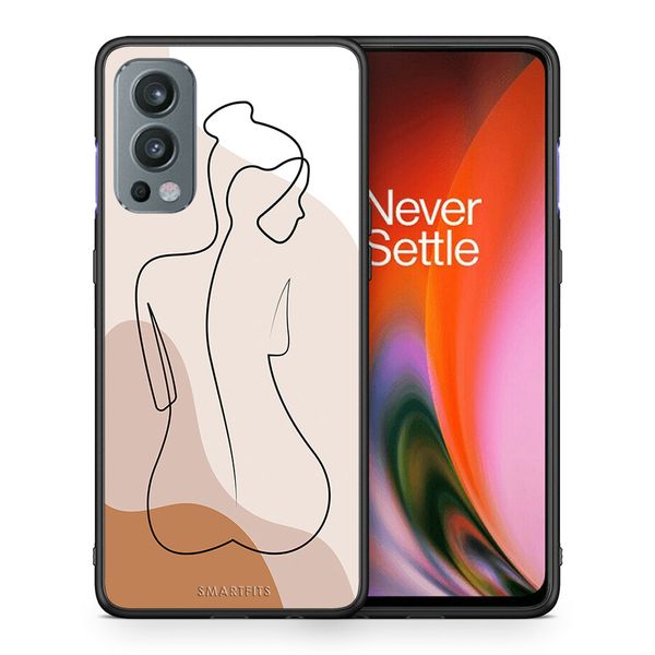 Smartfits Smartfits LineArt Woman - OnePlus Nord 2 5G θήκη