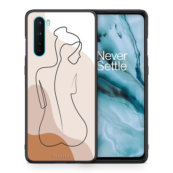 Smartfits Smartfits LineArt Woman - OnePlus Nord 5G θήκη