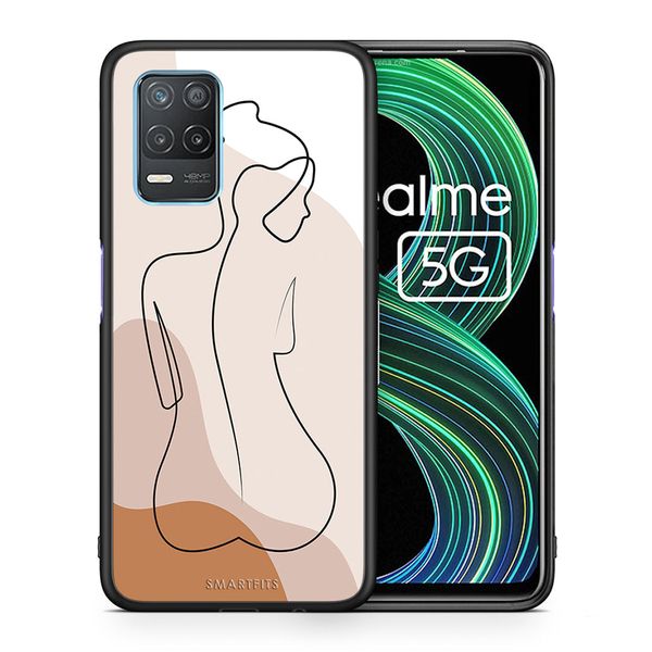 Smartfits Smartfits LineArt Woman - Realme 8 5G θήκη