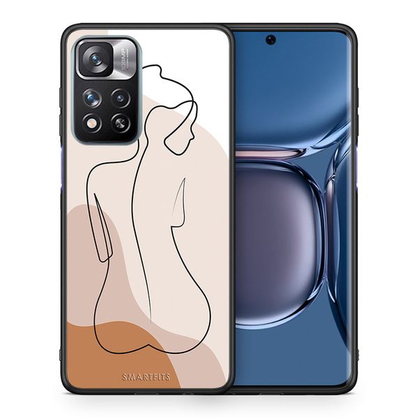 Smartfits Smartfits LineArt Woman - Xiaomi Redmi Note 11 Pro+ θήκη