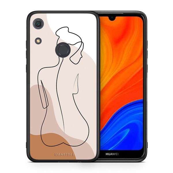 Smartfits Smartfits LineArt Woman - Huawei Y6s θήκη
