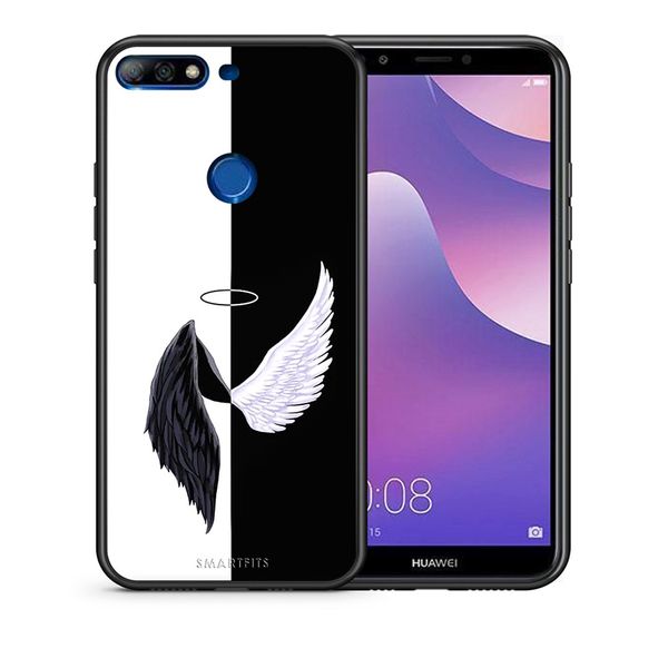 Smartfits Smartfits Angels Demons - Huawei Y7 2018/Honor 7C θήκη