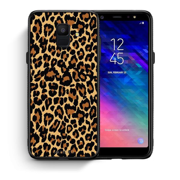 Smartfits Smartfits Animal Leopard - Samsung A6 2018 θήκη