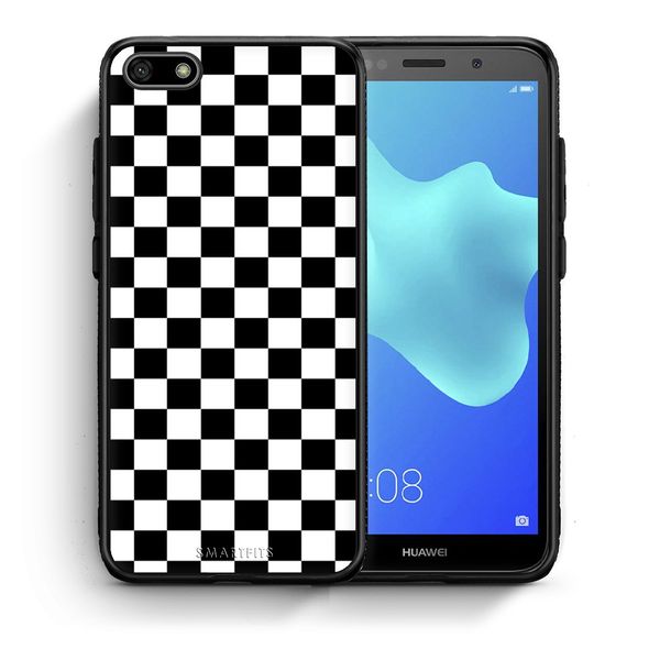 Smartfits Smartfits Geometric Squares - Huawei Y5 2018/Honor 7S θήκη