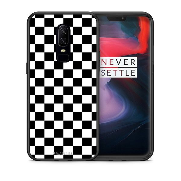 Smartfits Smartfits Geometric Squares - OnePlus 6 θήκη