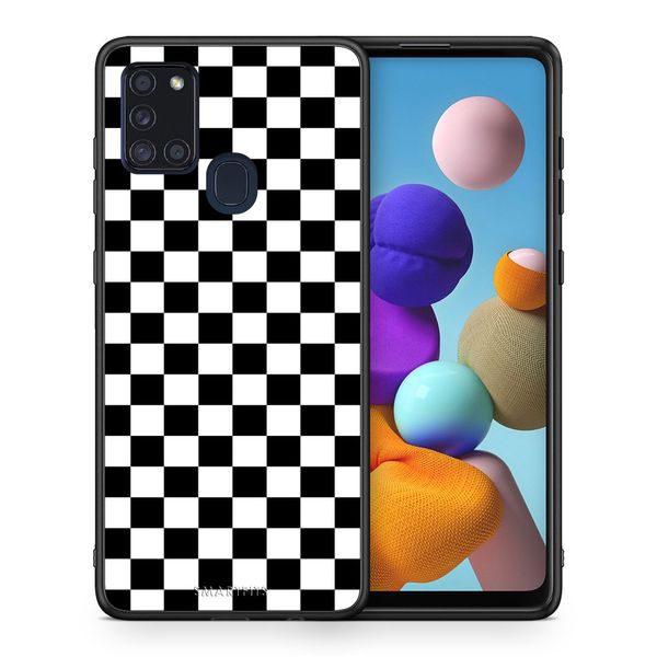 Smartfits Geometric Squares - Samsung A21s θήκη