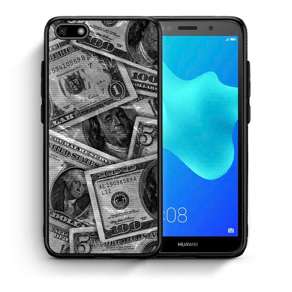 Smartfits Smartfits Money Dollars - Huawei Y5 2018/Honor 7S θήκη