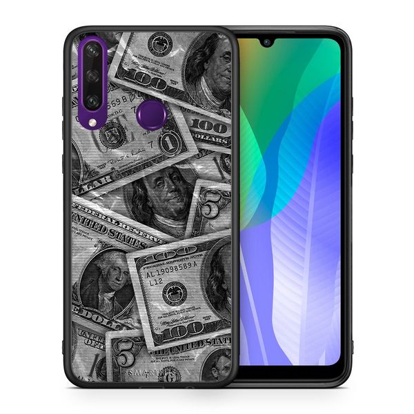 Smartfits Smartfits Money Dollars - Huawei Y6p θήκη