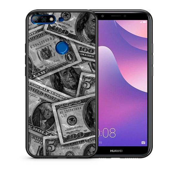 Smartfits Smartfits Money Dollars - Huawei Y7 2018/Honor 7C θήκη