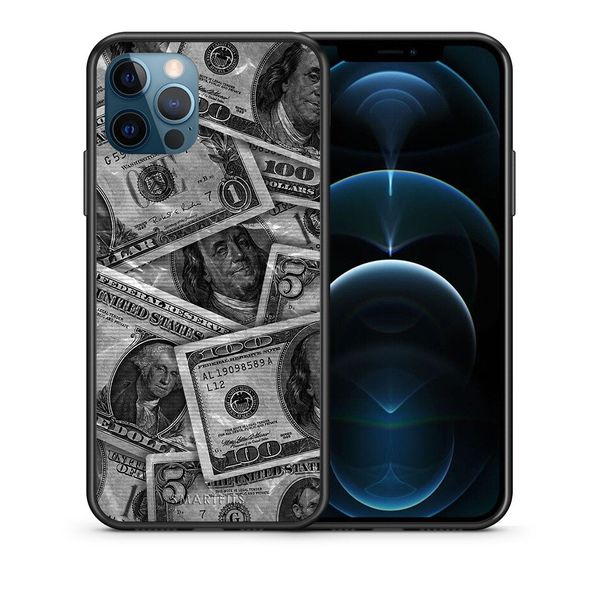 Smartfits Smartfits Money Dollars - iPhone 12 Pro Max θήκη