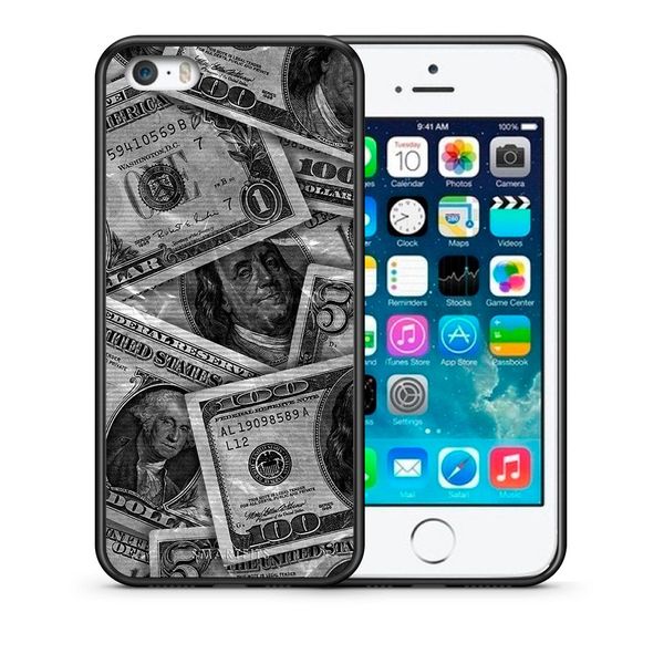 Smartfits Smartfits Money Dollars - iPhone 5/5s/SE θήκη