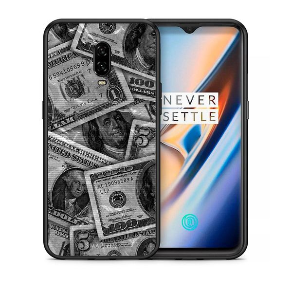 Smartfits Smartfits Money Dollars - OnePlus 6T θήκη Θήκη Κινητού