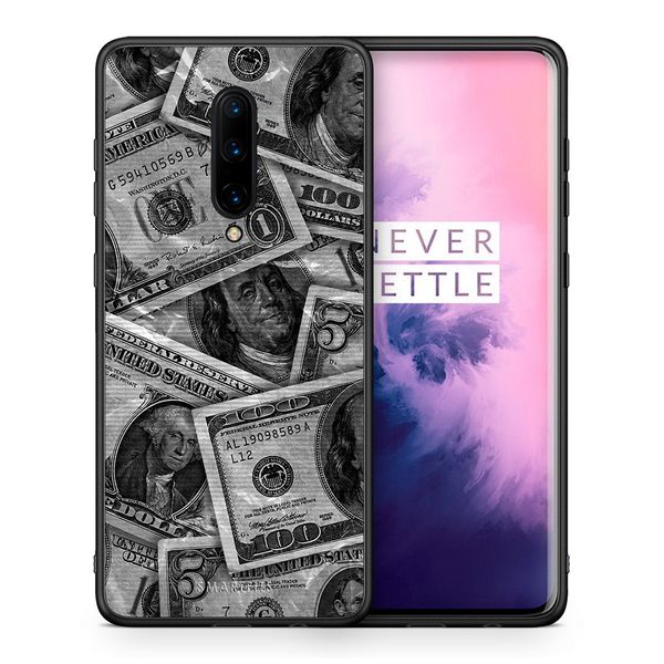 Smartfits Smartfits Money Dollars - OnePlus 7 Pro θήκη Θήκη Κινητού