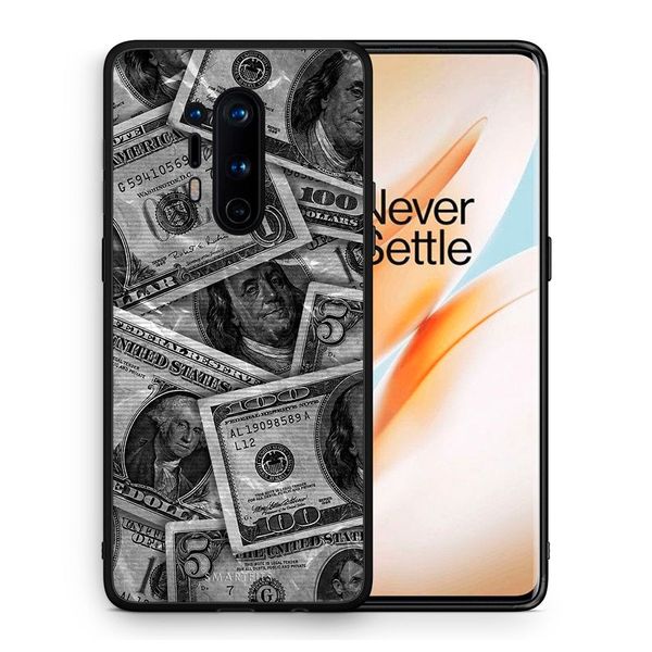 Smartfits Smartfits Money Dollars - OnePlus 8 Pro θήκη Θήκη Κινητού