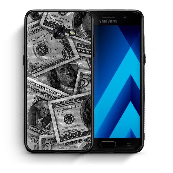 Smartfits Money Dollars - Samsung A5 2017 θήκη