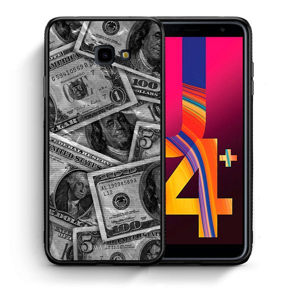 Smartfits Smartfits Money Dollars - Samsung J4+ θήκη