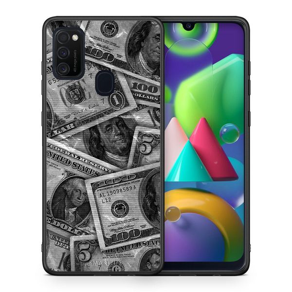 Smartfits Smartfits Money Dollars - Samsung M21/M31 θήκη