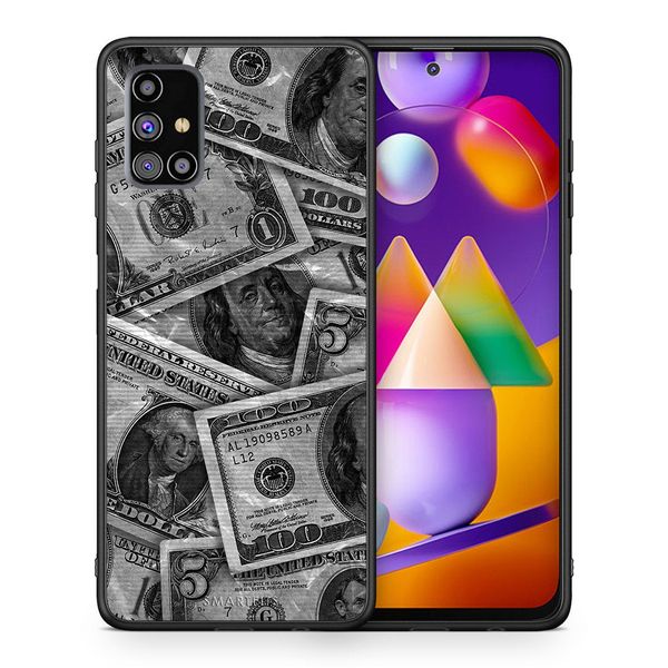 Smartfits Smartfits Money Dollars - Samsung M31s θήκη