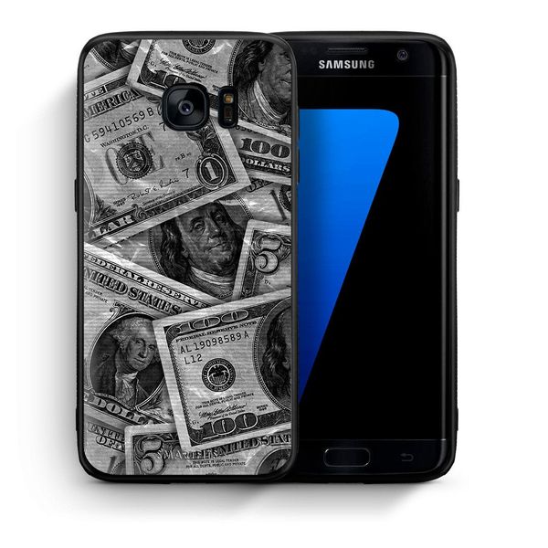 Smartfits Smartfits Money Dollars - Samsung S7 Edge θήκη