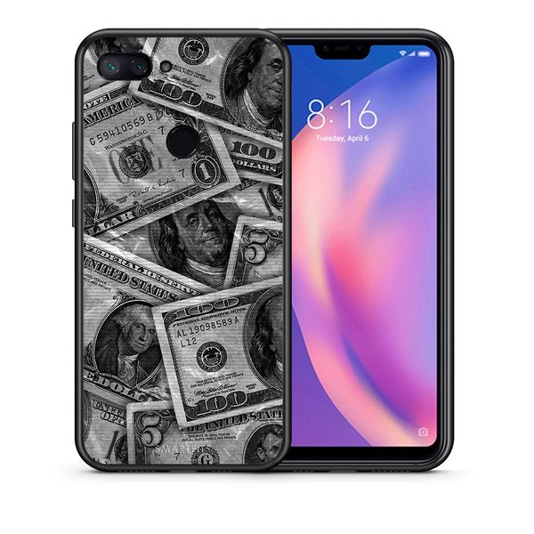 Smartfits Smartfits Money Dollars - Xiaomi Mi 8 Lite θήκη