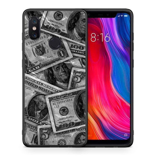 Smartfits Smartfits Money Dollars - Xiaomi Mi 8 θήκη