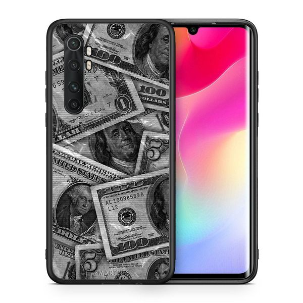 Smartfits Smartfits Money Dollars - Xiaomi Mi Note 10 Lite θήκη