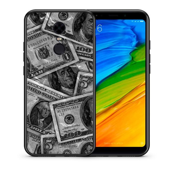 Smartfits Smartfits Money Dollars - Xiaomi Redmi 5 Plus θήκη
