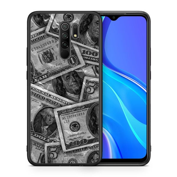 Smartfits Smartfits Money Dollars - Xiaomi Redmi 9/9 Prime θήκη