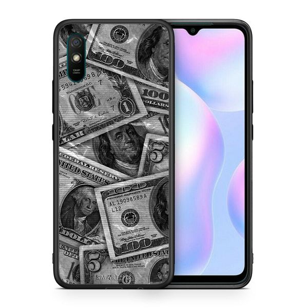 Smartfits Smartfits Money Dollars - Xiaomi Redmi 9A/9AT θήκη