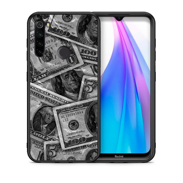 Smartfits Smartfits Money Dollars - Xiaomi Redmi Note 8T θήκη