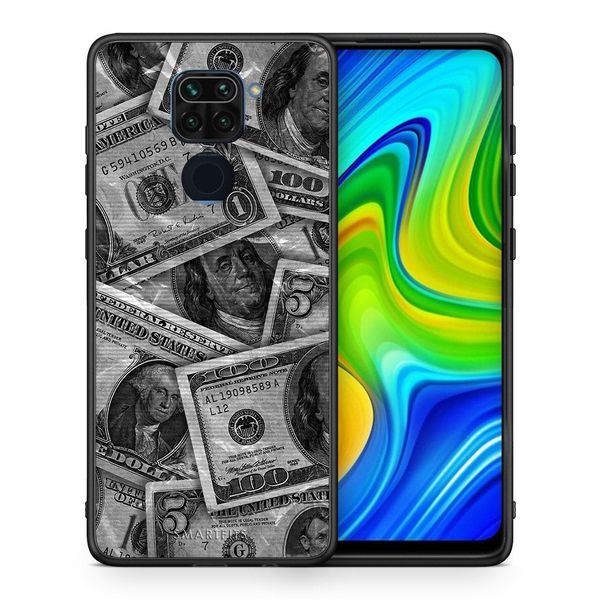 Smartfits Smartfits Money Dollars - Xiaomi Redmi Note 9 θήκη