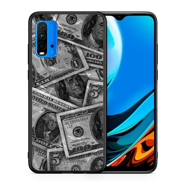 Smartfits Smartfits Money Dollars - Xiaomi Redmi 9T/Poco M3 θήκη