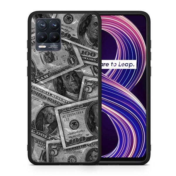 Smartfits Smartfits Money Dollars - Realme 8/8 Pro θήκη