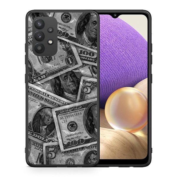 Smartfits Smartfits Money Dollars - Samsung A32 4G θήκη