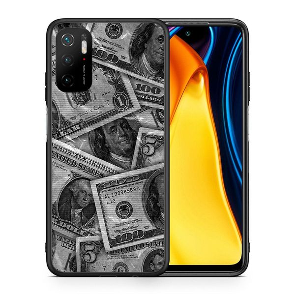 Smartfits Smartfits Money Dollars - Xiaomi Redmi Note 10 5G/Poco M3 Pro θήκη