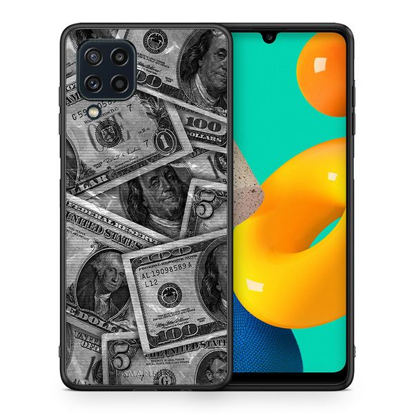 Smartfits Money Dollars - Samsung M32 4G θήκη