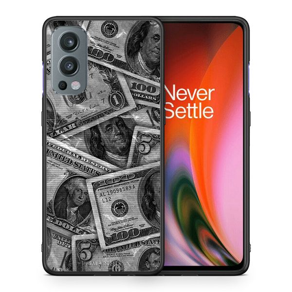 Smartfits Smartfits Money Dollars - OnePlus Nord 2 5G θήκη