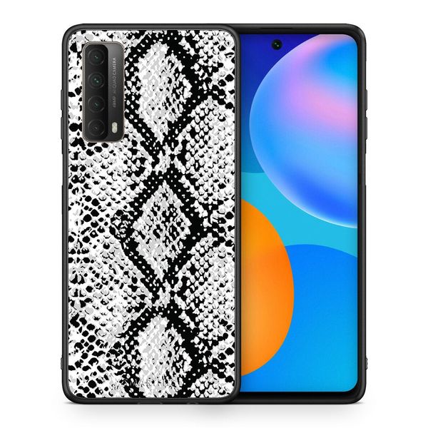 Smartfits Smartfits Animal White Snake - Huawei P Smart 2021 θήκη