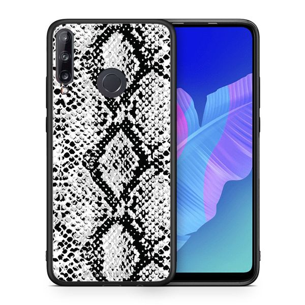 Smartfits Smartfits Animal White Snake - Huawei P40 Lite E θήκη