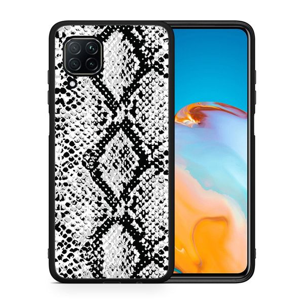 Smartfits Smartfits Animal White Snake - Huawei P40 Lite θήκη
