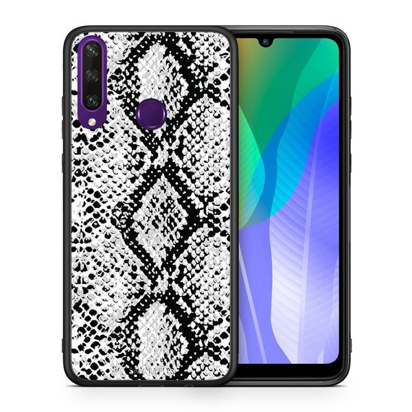 Smartfits Smartfits Animal White Snake - Huawei Y6p θήκη