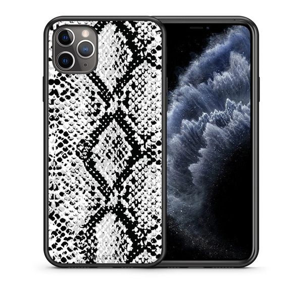 Smartfits Smartfits Animal White Snake - iPhone 11 Pro θήκη