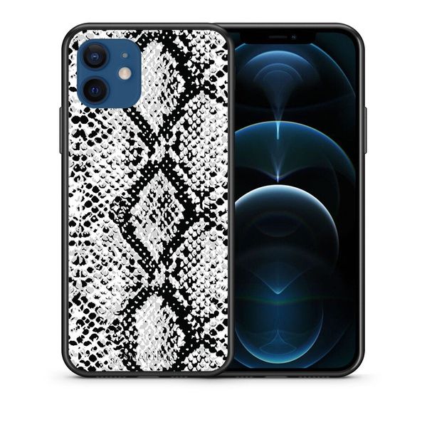 Smartfits Smartfits Animal White Snake - iPhone 12/12 Pro θήκη