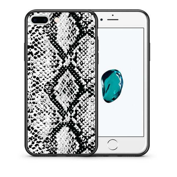 Smartfits Smartfits Animal White Snake - iPhone 7 Plus/8 Plus θήκη