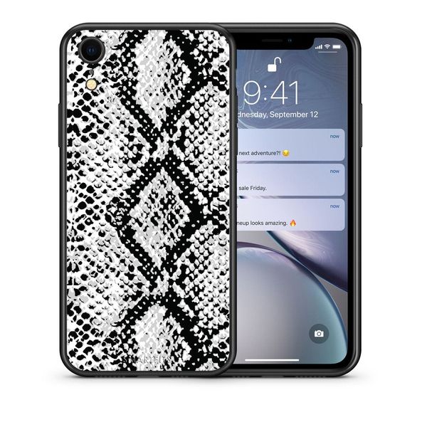 Smartfits Smartfits Animal White Snake - iPhone XR θήκη