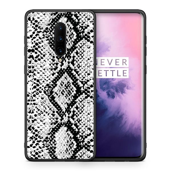 Smartfits Smartfits Animal White Snake - OnePlus 7 Pro θήκη
