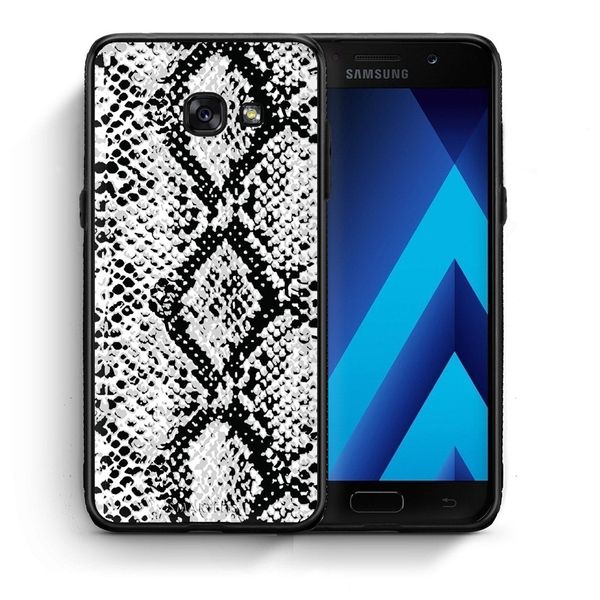 Smartfits Smartfits Animal White Snake - Samsung A5 2017 θήκη