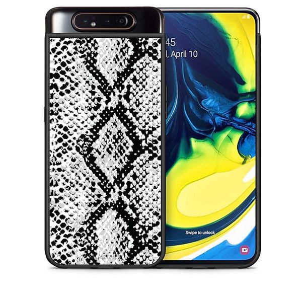 Smartfits Smartfits Animal White Snake - Samsung A80 θήκη
