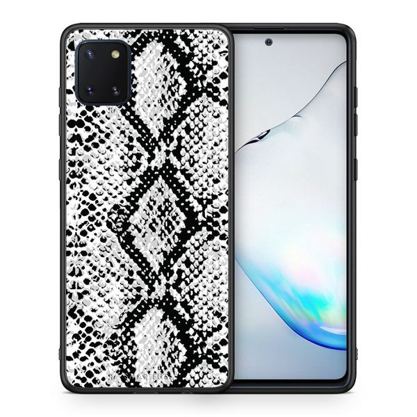 Smartfits Smartfits Animal White Snake - Samsung Note 10 Lite θήκη